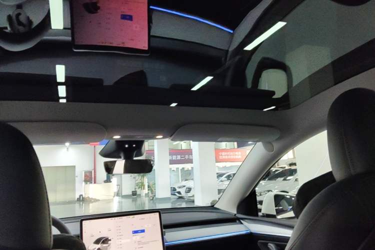 Used Tesla Model Y 2024 Rear-Wheel-Drive Version Headliner