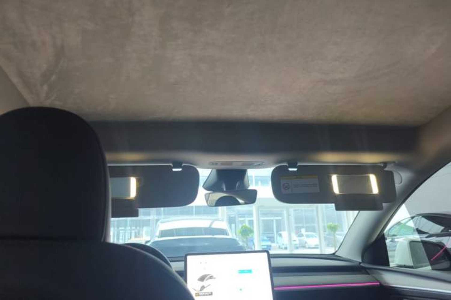 Used Tesla Model Y 2024 Rear-Wheel-Drive Version Headliner