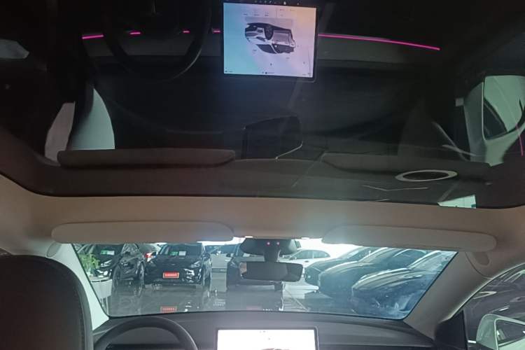 Used Tesla Model Y 2024 Rear-Wheel-Drive Version Headliner