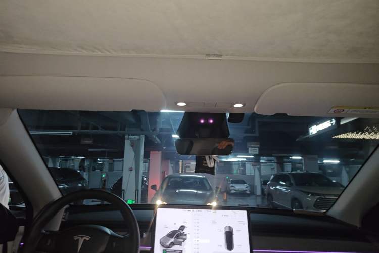 Used Tesla Model Y 2024 Long-Range All-Wheel-Drive Version Headliner