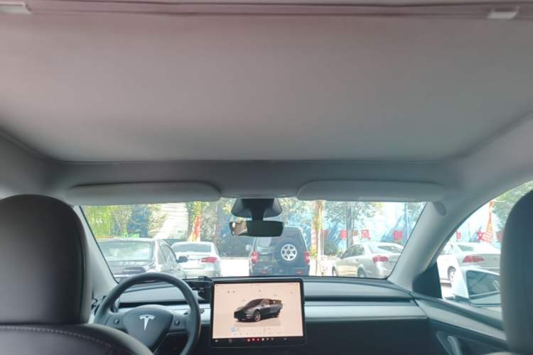 Used Tesla Model Y 2024 Rear-Wheel-Drive Version Headliner