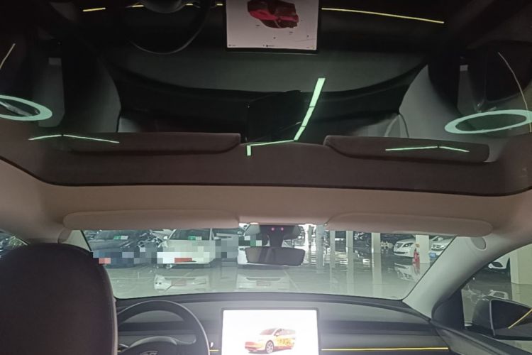 Used Tesla Model Y 2024 Rear-Wheel-Drive Version Headliner