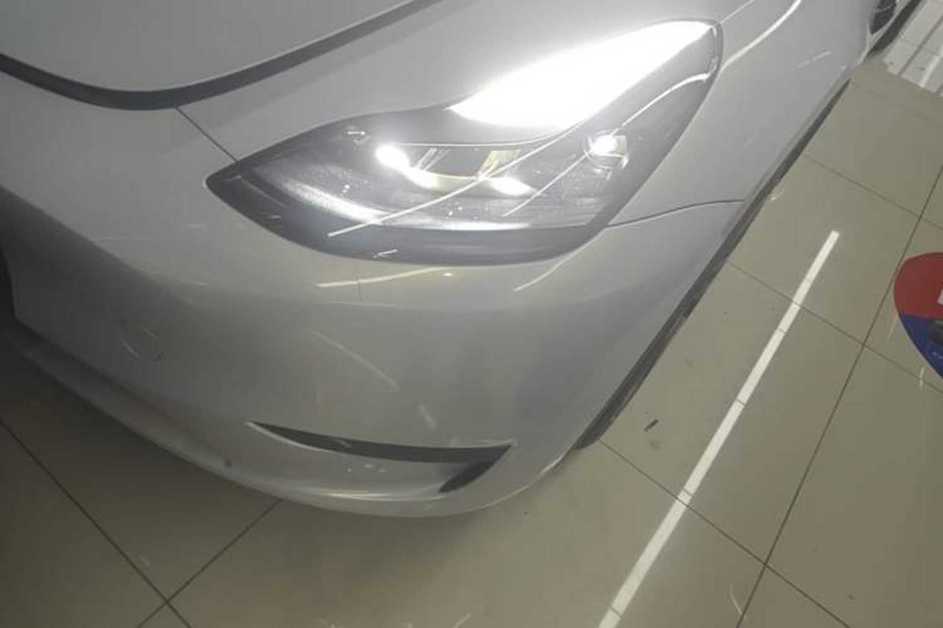 Used Tesla Model Y 2024 Rear-Wheel-Drive Version Left Front Headlight