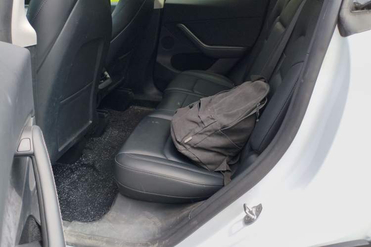 Used Tesla Model Y 2024 Long-Range All-Wheel-Drive Version Left Rear Seat