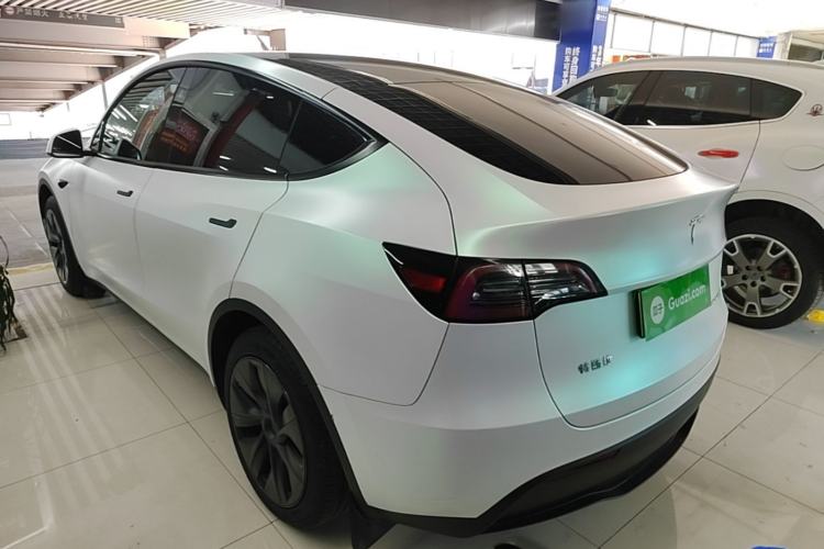 Used Tesla Model Y 2024 Rear-Wheel-Drive Version Rear Left 45 Deg