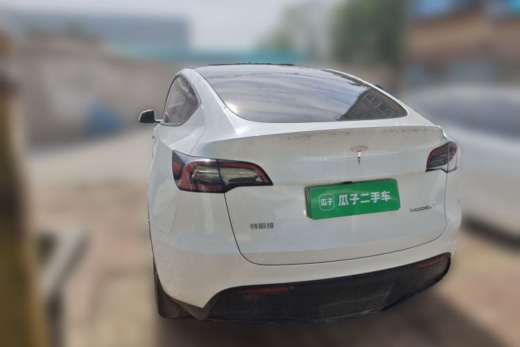 Used Tesla Model Y 2024 Rear-Wheel-Drive Version Rear Left 45 Deg