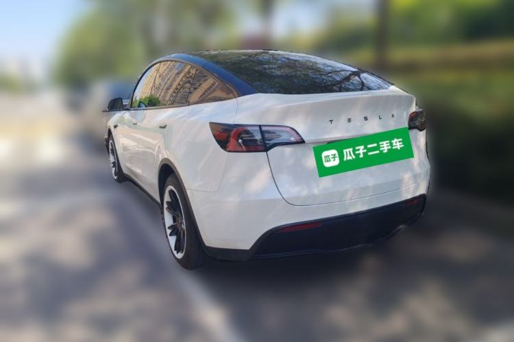 Used Tesla Model Y 2024 Rear-Wheel-Drive Version Rear Left 45 Deg