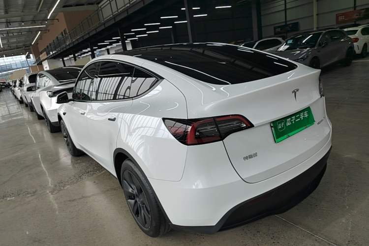 Used Tesla Model Y 2024 Rear-Wheel-Drive Version Rear Left 45 Deg