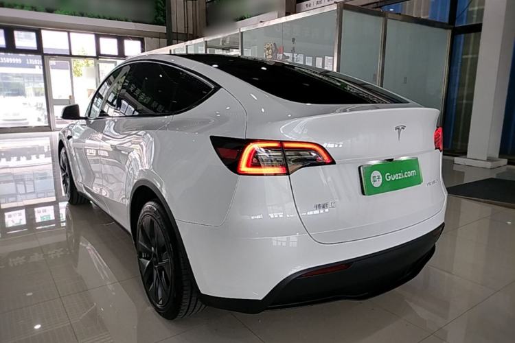 Used Tesla Model Y 2024 Long-Range All-Wheel-Drive Version Rear Left 45 Deg