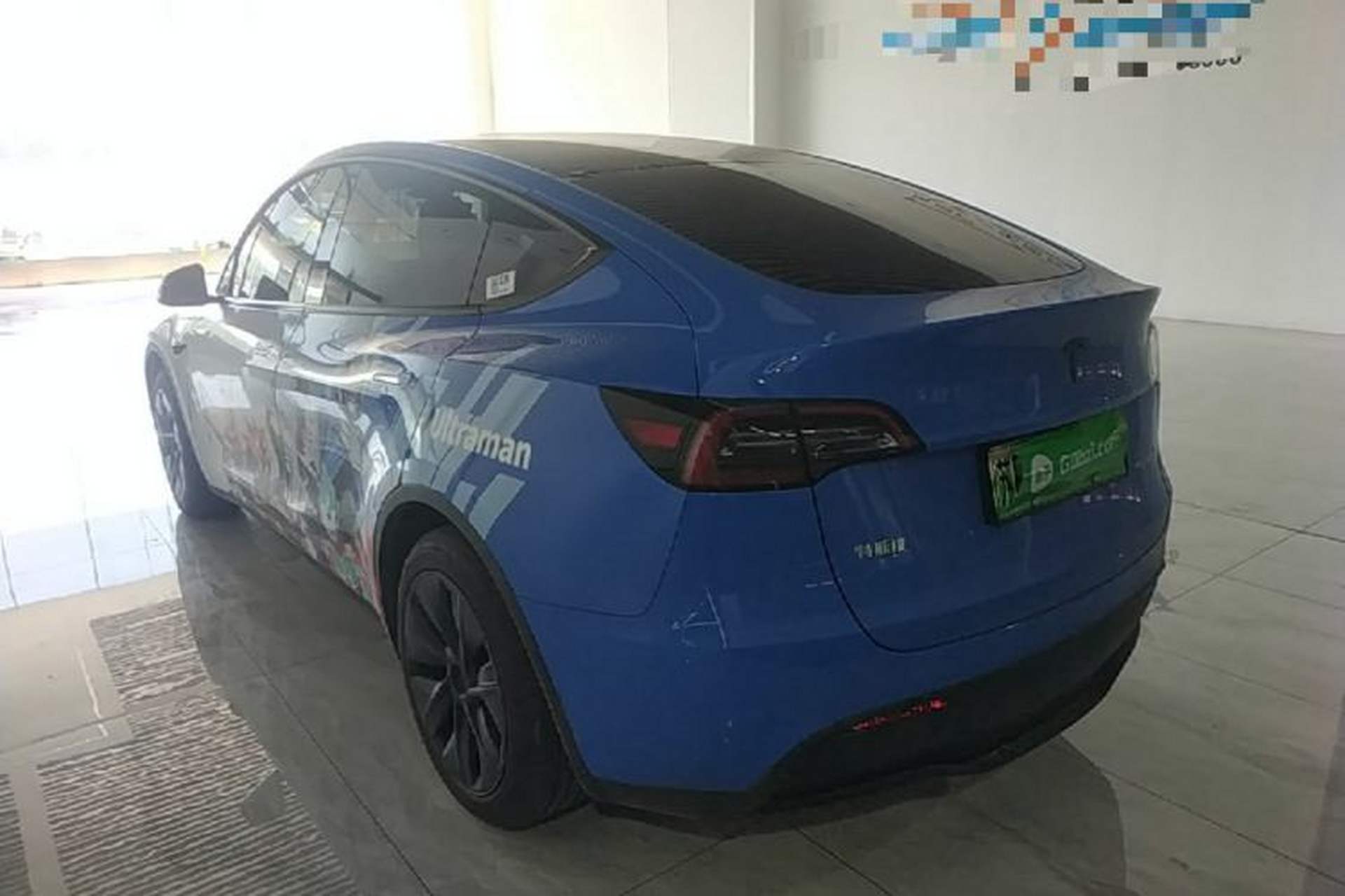 Used Tesla Model Y 2024 Rear-Wheel-Drive Version Rear Left 45 Deg