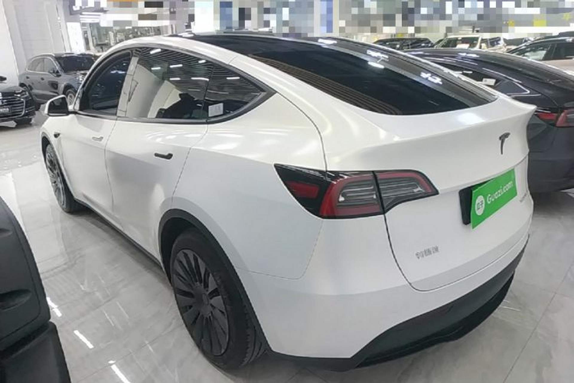 Used Tesla Model Y 2024 Rear-Wheel-Drive Version Rear Left 45 Deg