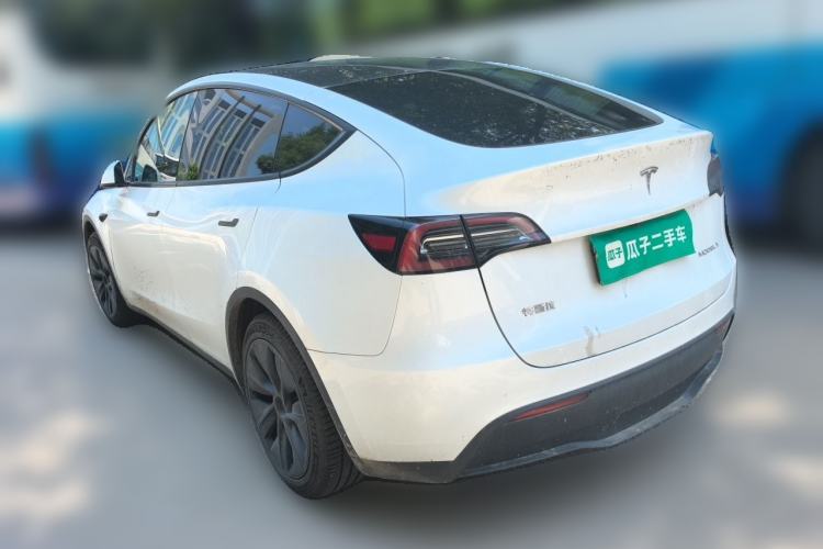 Used Tesla Model Y 2024 Rear-Wheel-Drive Version Rear Left 45 Deg