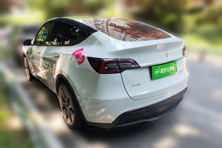 Used Tesla Model Y 2024 Rear-Wheel-Drive Version Rear Left 45 Deg