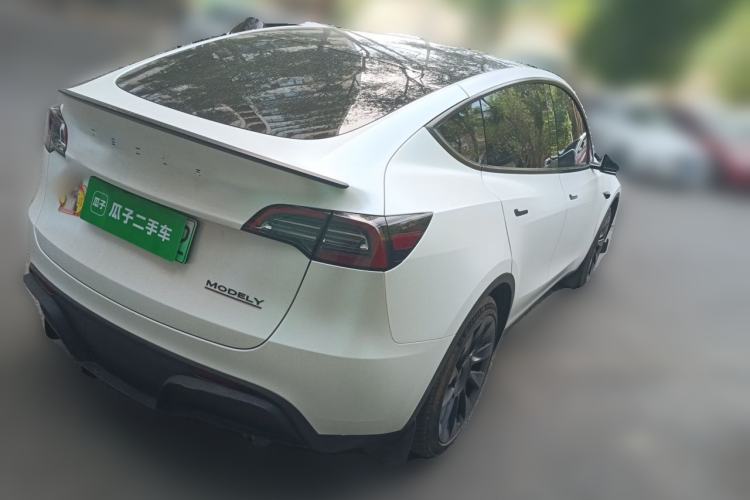 Used Tesla Model Y 2024 Rear-Wheel-Drive Version Rear Right 45 Deg