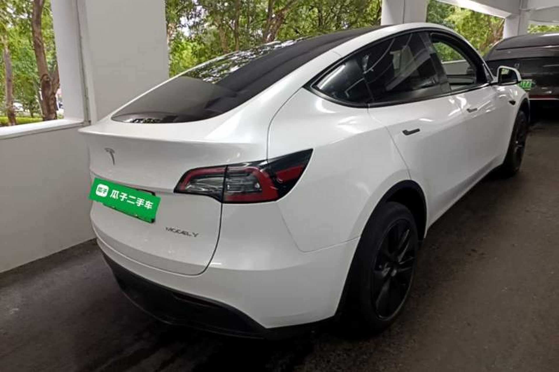 Used Tesla Model Y 2024 Rear-Wheel-Drive Version Rear Right 45 Deg