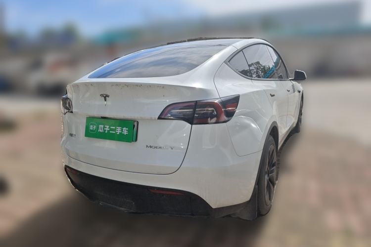Used Tesla Model Y 2024 Rear-Wheel-Drive Version Rear Right 45 Deg