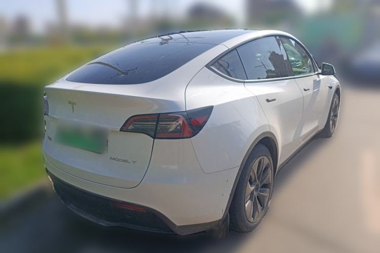 Used Tesla Model Y 2024 Rear-Wheel-Drive Version Rear Right 45 Deg