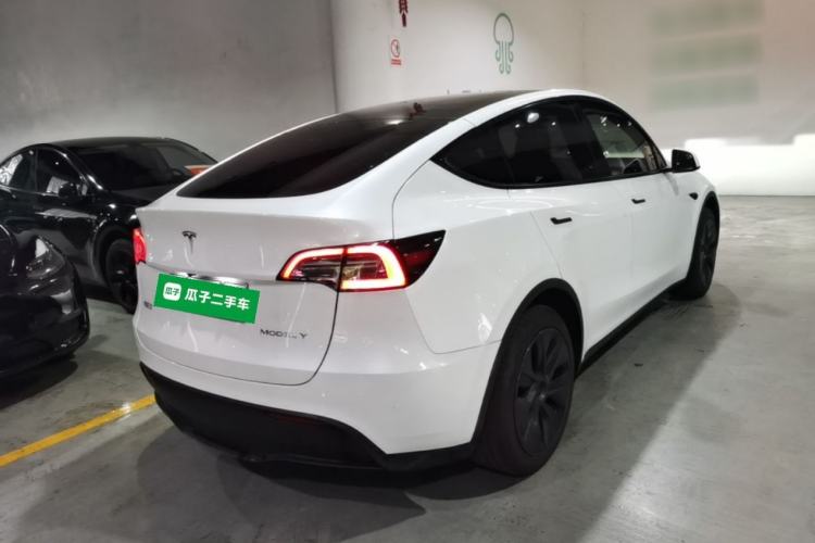Used Tesla Model Y 2024 Rear-Wheel-Drive Version Rear Right 45 Deg