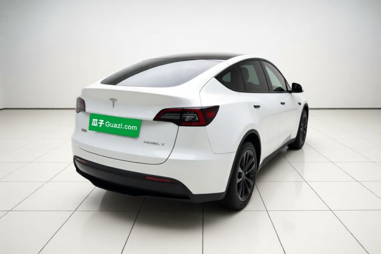 Used Tesla Model Y 2024 Long-Range All-Wheel-Drive Version Rear Right 45 Deg