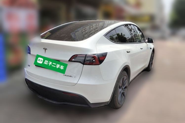 Used Tesla Model Y 2024 Rear-Wheel-Drive Version Rear Right 45 Deg