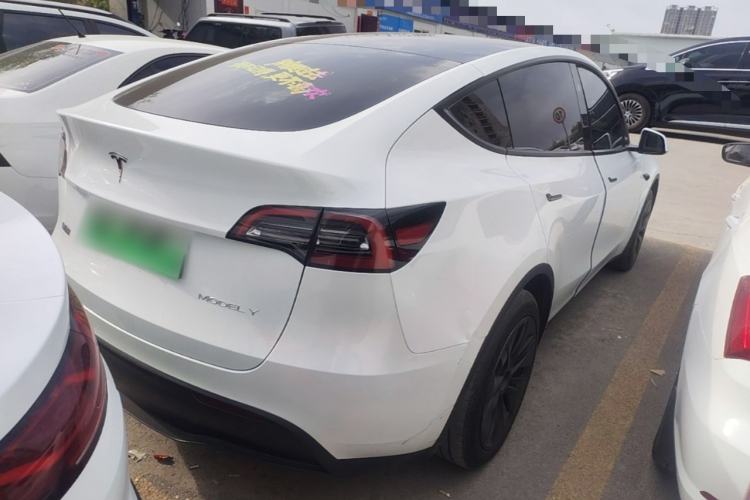 Used Tesla Model Y 2024 Rear-Wheel-Drive Version Rear Right 45 Deg