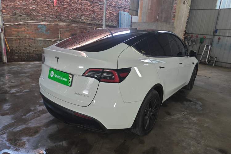 Used Tesla Model Y 2024 Rear-Wheel-Drive Version Rear Right 45 Deg