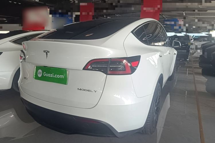 Used Tesla Model Y 2024 Rear-Wheel-Drive Version Rear Right 45 Deg
