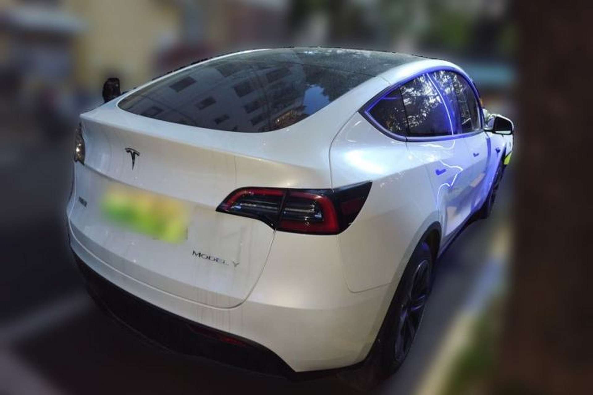 Used Tesla Model Y 2024 Rear-Wheel-Drive Version Rear Right 45 Deg
