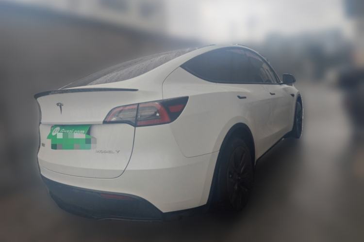 Used Tesla Model Y 2024 Rear-Wheel-Drive Version Rear Right 45 Deg