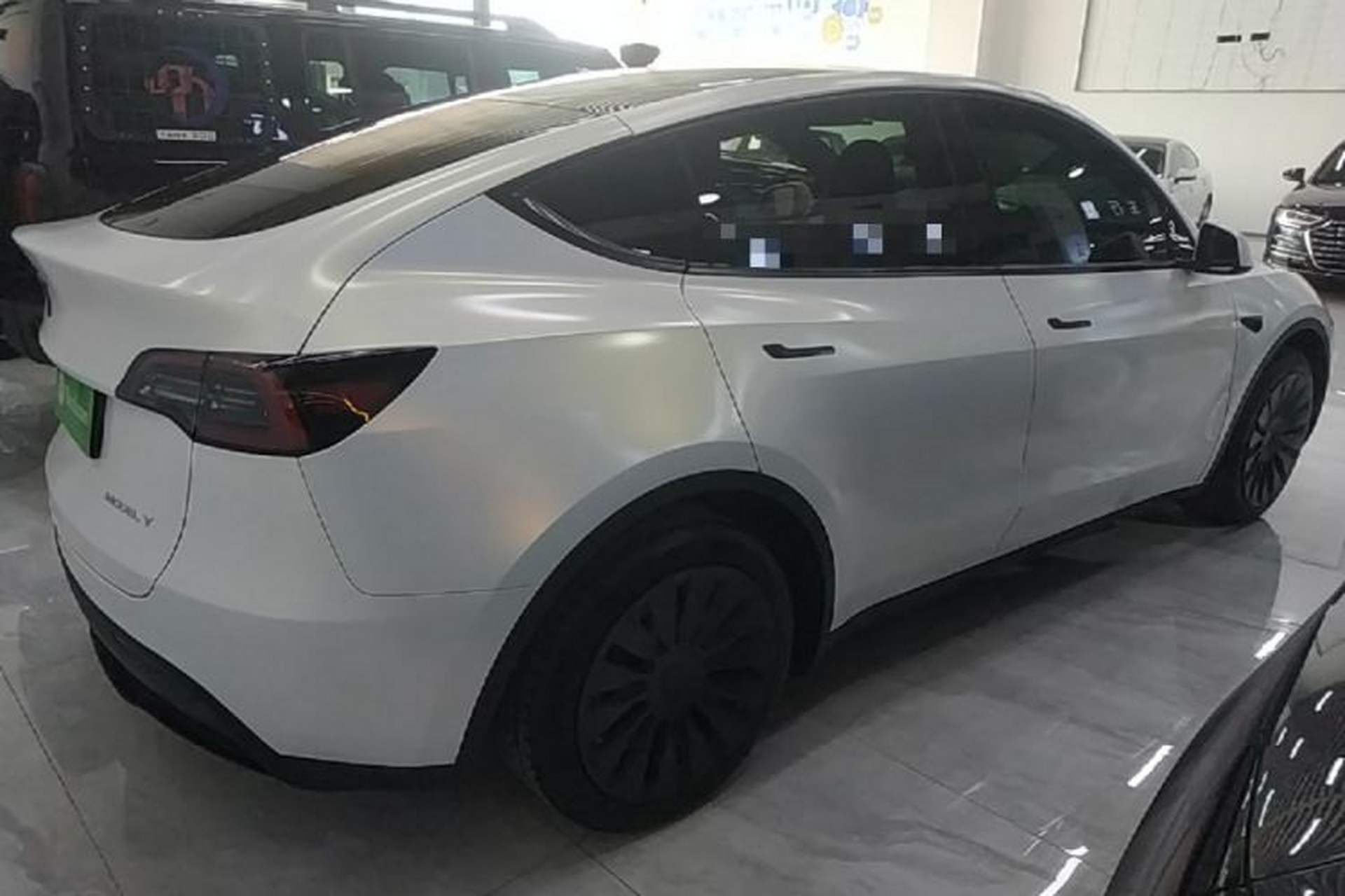 Used Tesla Model Y 2024 Rear-Wheel-Drive Version Rear Right 45 Deg