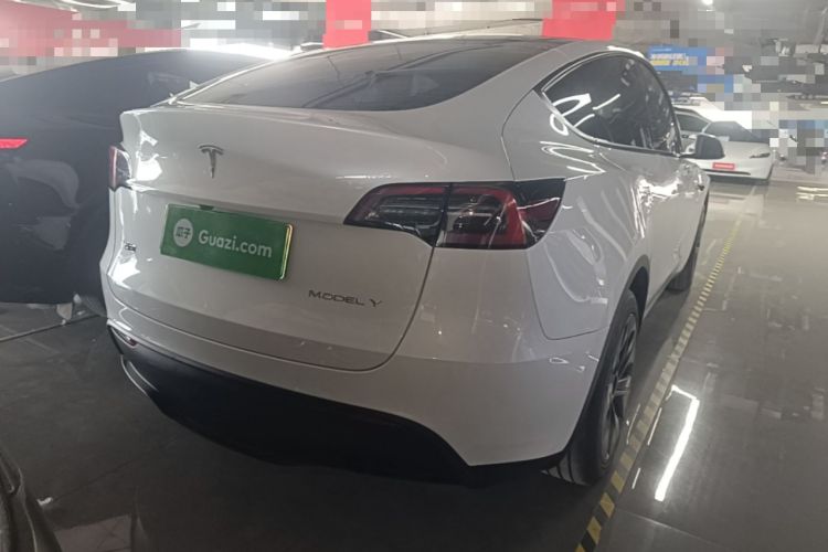 Used Tesla Model Y 2024 Rear-Wheel-Drive Version Rear Right 45 Deg