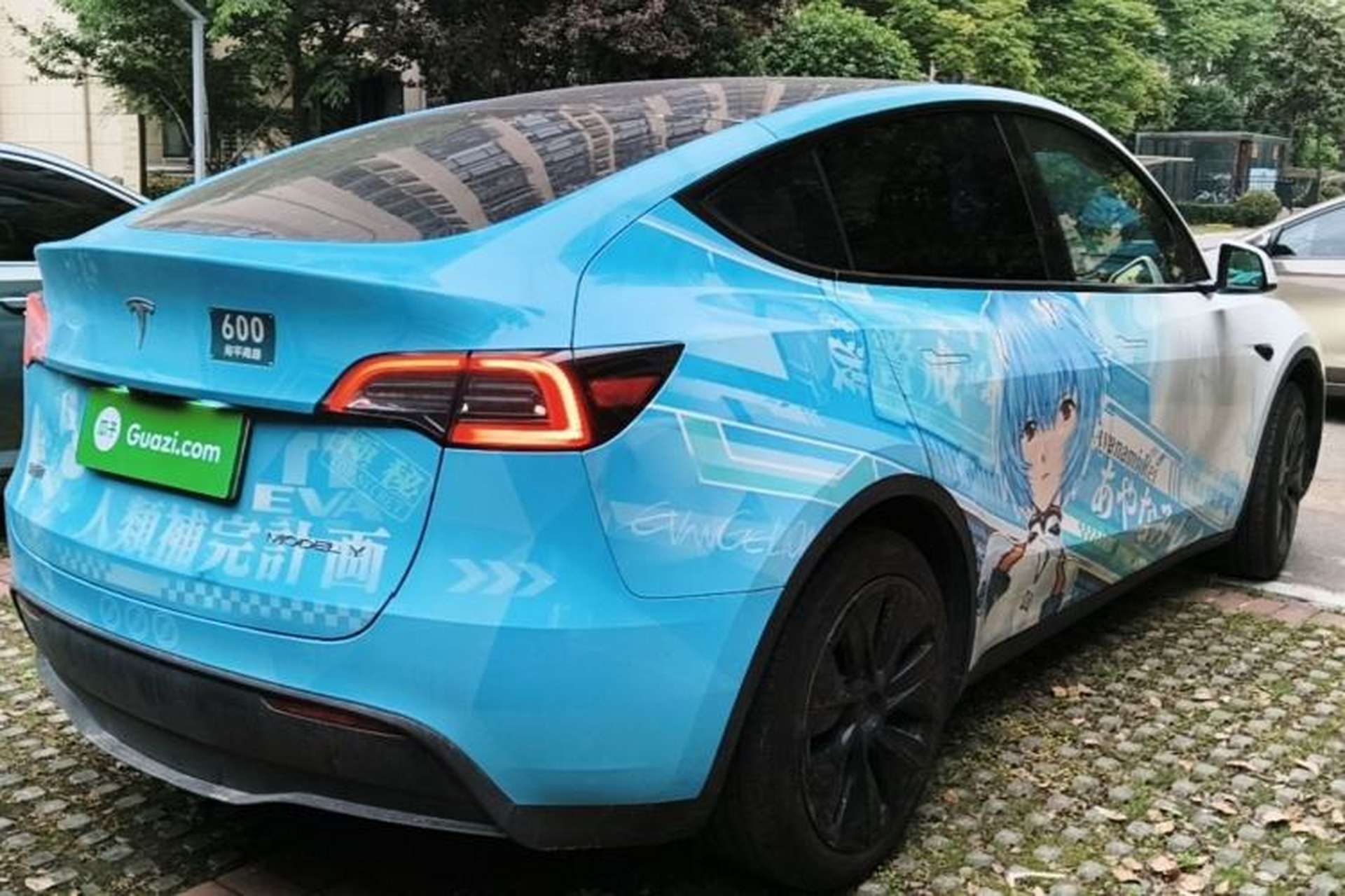 Used Tesla Model Y 2024 Rear-Wheel-Drive Version Rear Right 45 Deg