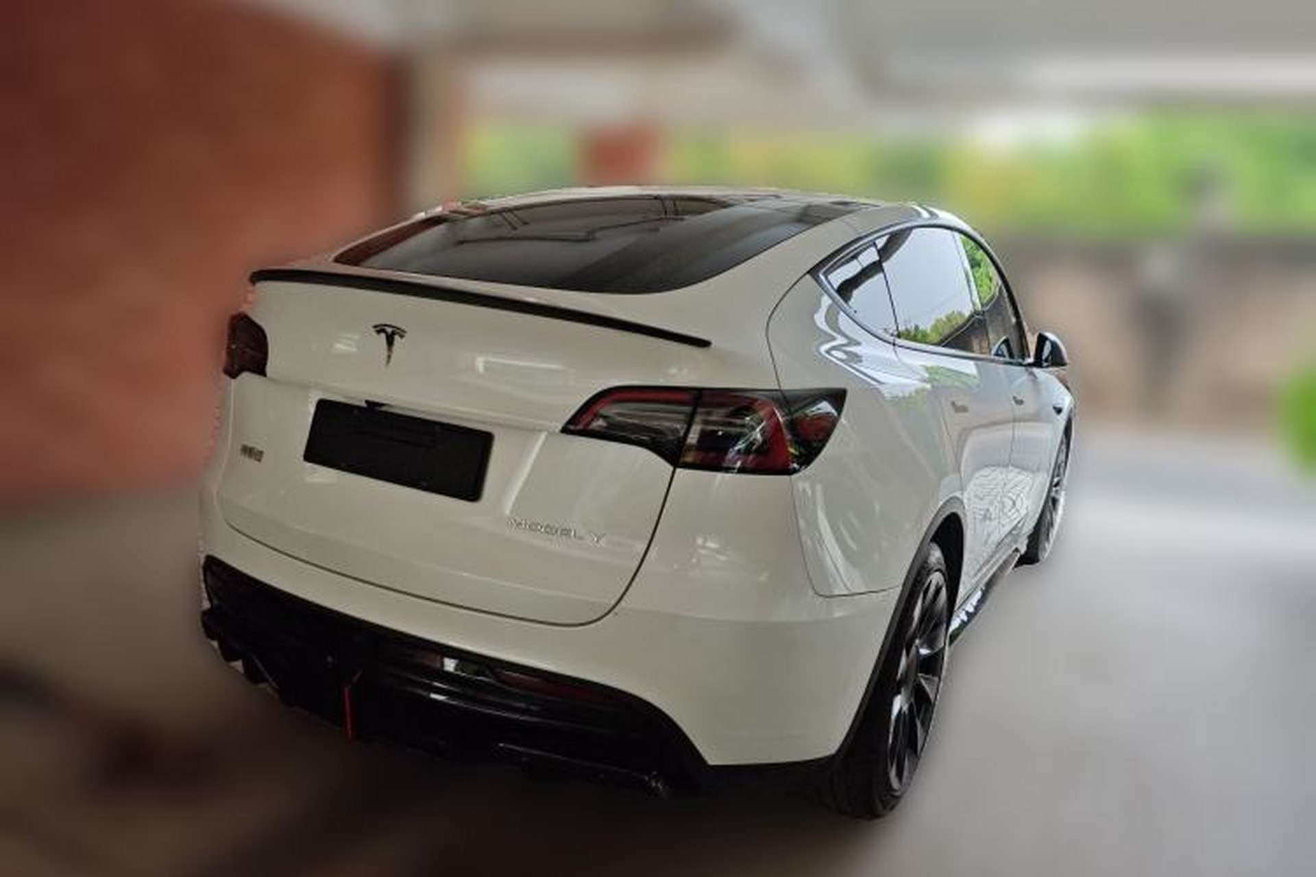 Used Tesla Model Y 2024 Long-Range All-Wheel-Drive Version Rear Right 45 Deg