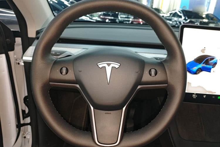 Used Tesla Model Y 2024 Rear-Wheel-Drive Version Steering Wheel