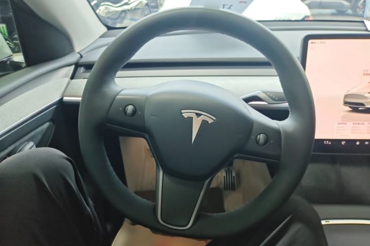 Used Tesla Model Y 2024 Rear-Wheel-Drive Version Steering Wheel