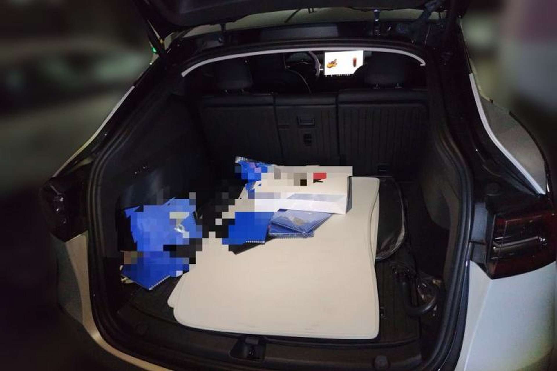 Used Tesla Model Y 2024 Rear-Wheel-Drive Version Trunk