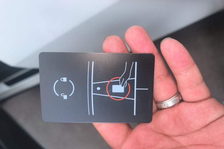 Used Tesla Model Y 2024 Rear-Wheel-Drive Version Vehicle Key