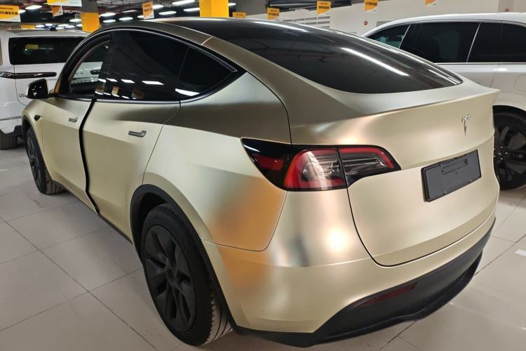 Used Tesla Model Y 2024 Rear-Wheel-Drive Version Rear Left 45 Deg