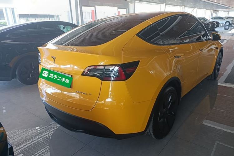 Used Tesla Model Y 2024 Rear-Wheel-Drive Version Rear Right 45 Deg