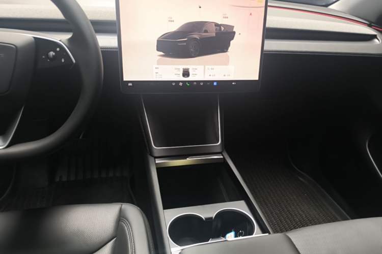 Used Tesla Model Y 2025 Rear-Wheel Drive First Edition Audio And AC Panel