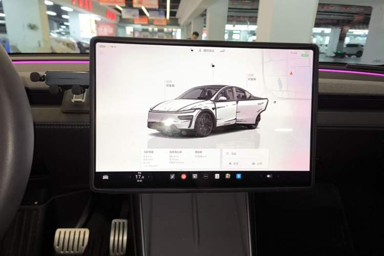 Used Tesla Model Y 2025 Updated Version Long-Range All-Wheel Drive Audio And AC Panel