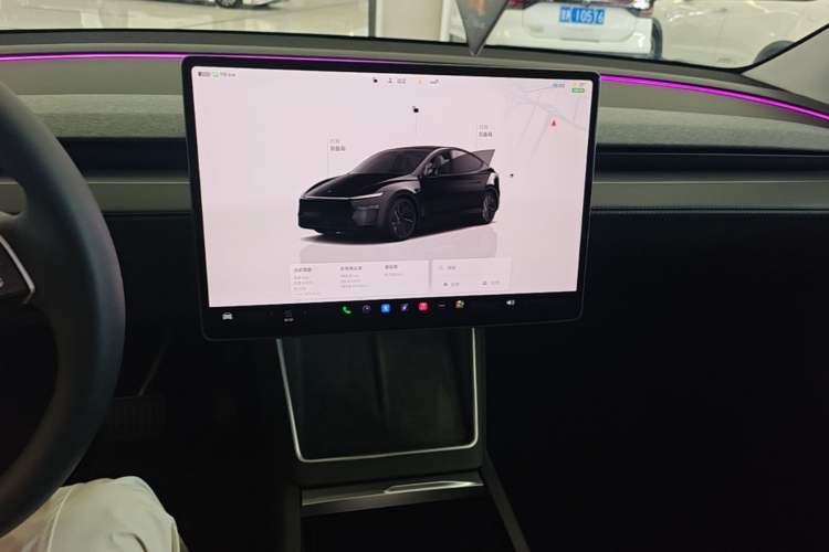 Used Tesla Model Y 2025 Rear-Wheel-Drive Version Audio And AC Panel