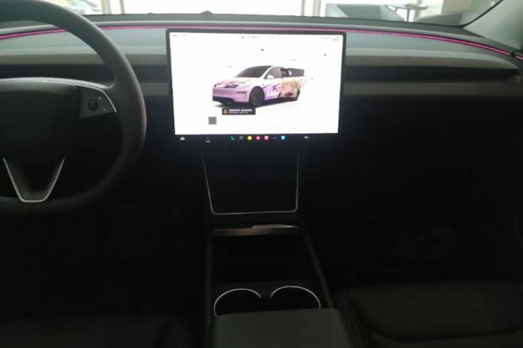 Used Tesla Model Y 2025 Rear-Wheel-Drive Version Audio And AC Panel