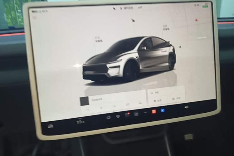 Used Tesla Model Y 2025 Updated Version Long-Range All-Wheel Drive Audio And AC Panel