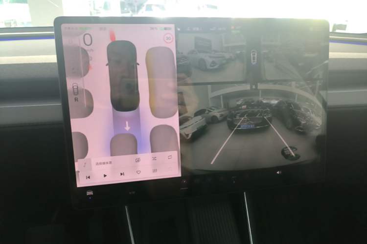 Used Tesla Model Y 2025 Updated Version Long-Range All-Wheel Drive Audio And AC Panel