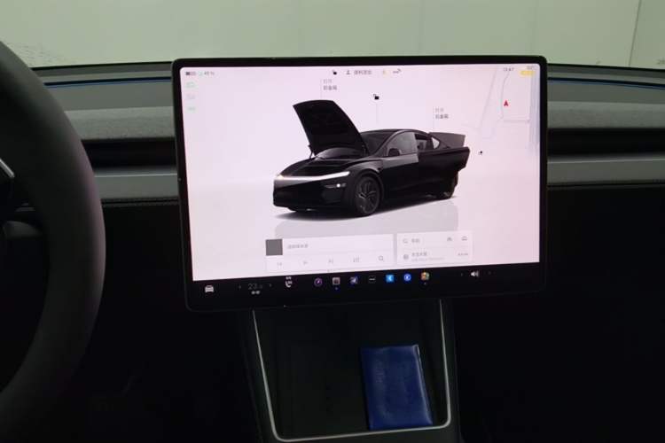 Used Tesla Model Y 2025 Rear-Wheel-Drive Version Audio And AC Panel