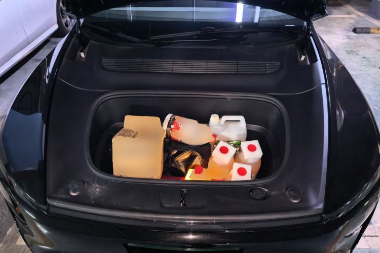 Used Tesla Model Y 2025 Updated Version Long-Range All-Wheel Drive Engine Bay