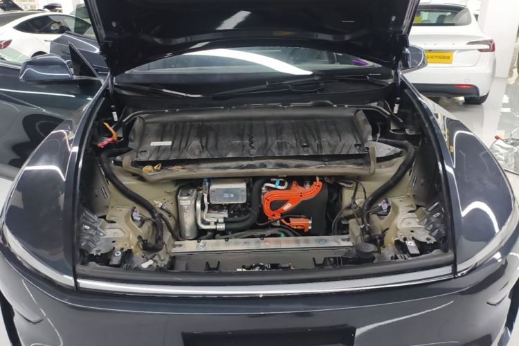 Used Tesla Model Y 2025 Rear-Wheel Drive First Edition Engine Bay