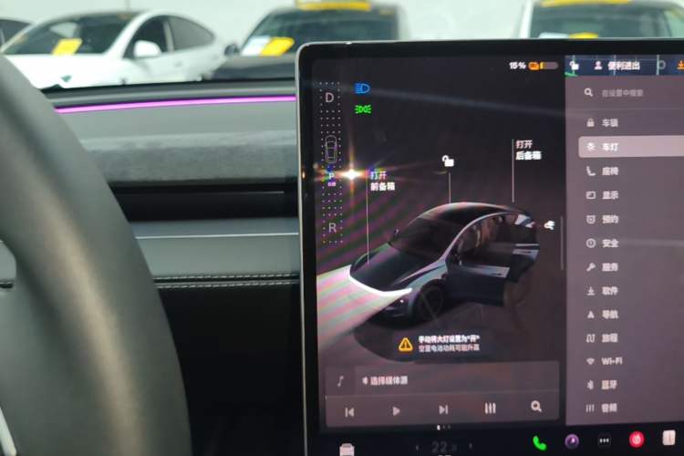Used Tesla Model Y 2025 Rear-Wheel Drive First Edition Gear Lever
