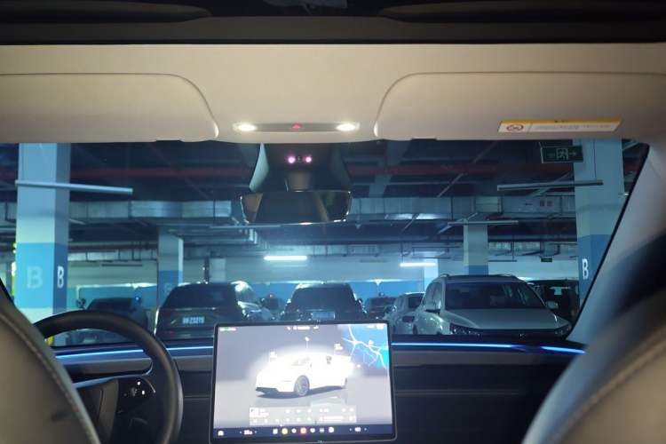 Used Tesla Model Y 2025 Rear-Wheel-Drive Version Headliner